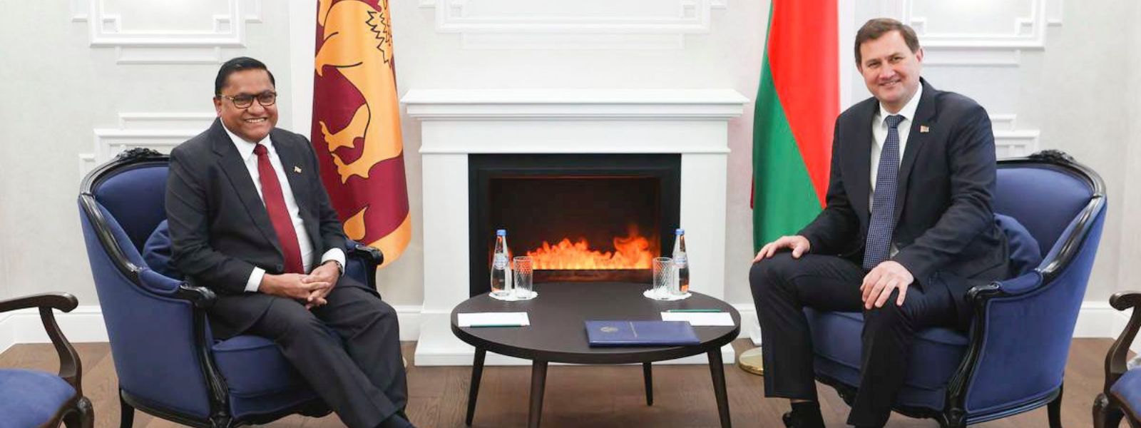 Vijitha Herath Meets Belarus Counterpart